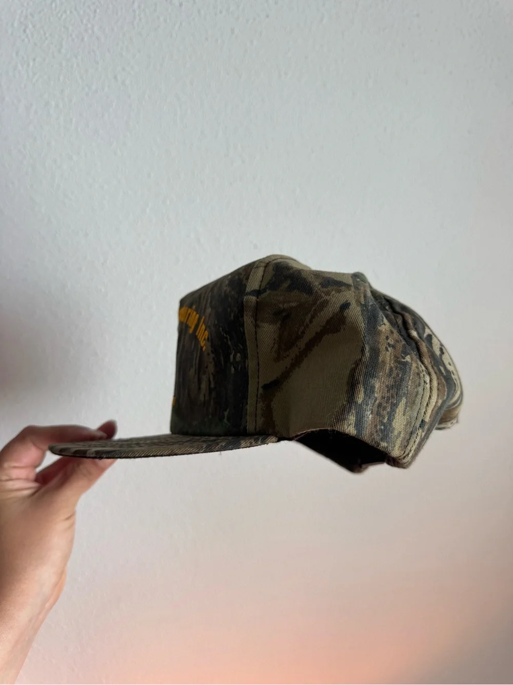 Vintage Camo Trucker Hat
